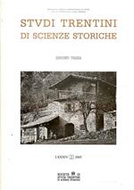 Studi Trentini Di Scienze Storiche - Sezione Prima - Lxxxiv/2005