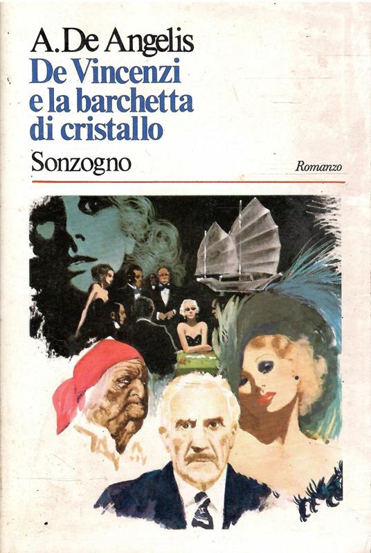 De Vincenzi E La Barchetta Di Cristallo - Augusto De Angelis - copertina