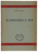 D'Annunzio E Noi