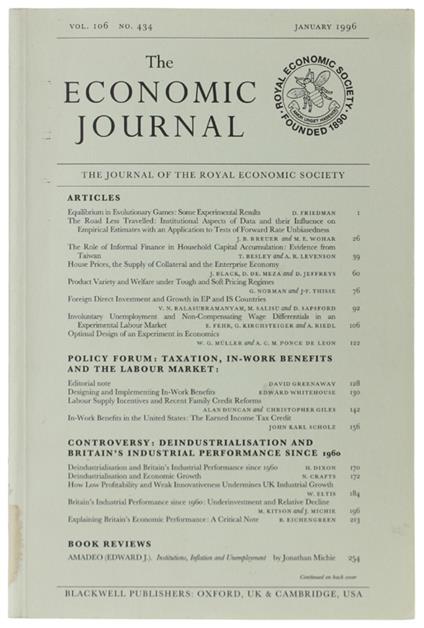 The Economic Journal - copertina