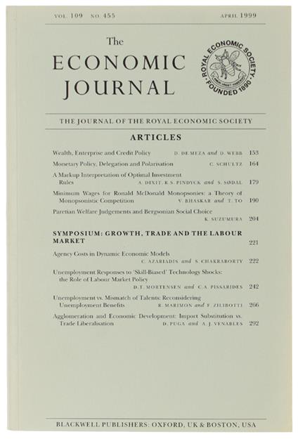 The Economic Journal - copertina