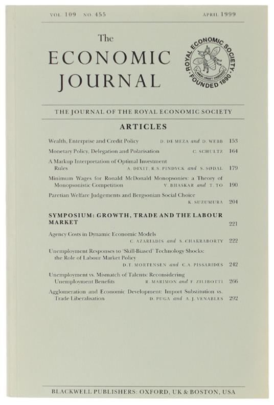 The Economic Journal - copertina