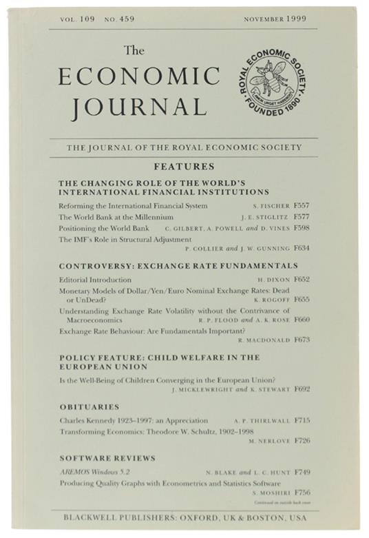 The Economic Journal - copertina