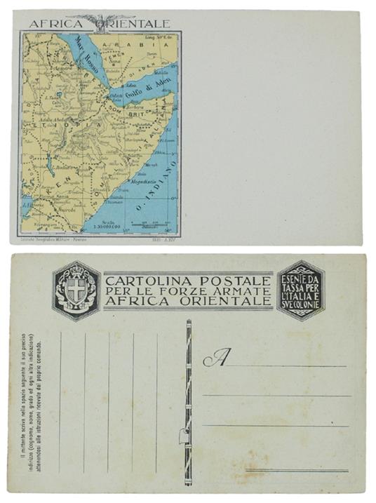 Africa Orientale - copertina