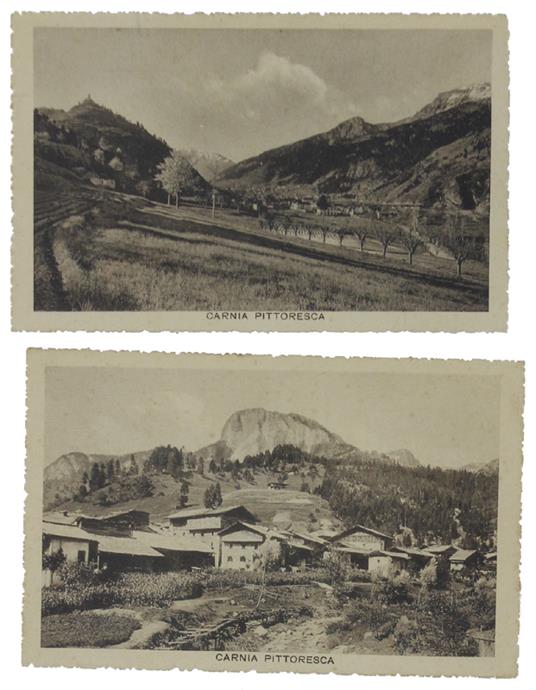 Carnia Pittoresca (2 Cartoline Non Viaggiate, Circa 1920) - copertina