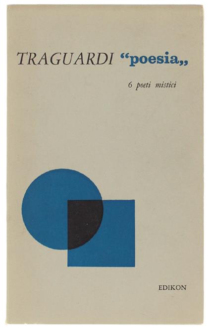 Traguardi "Poesia" - copertina