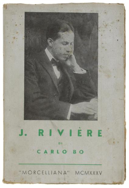 Jacques Riviere - Carlo Bo - copertina