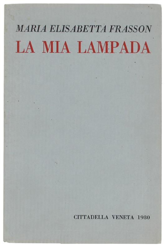 La Mia Lampada - copertina
