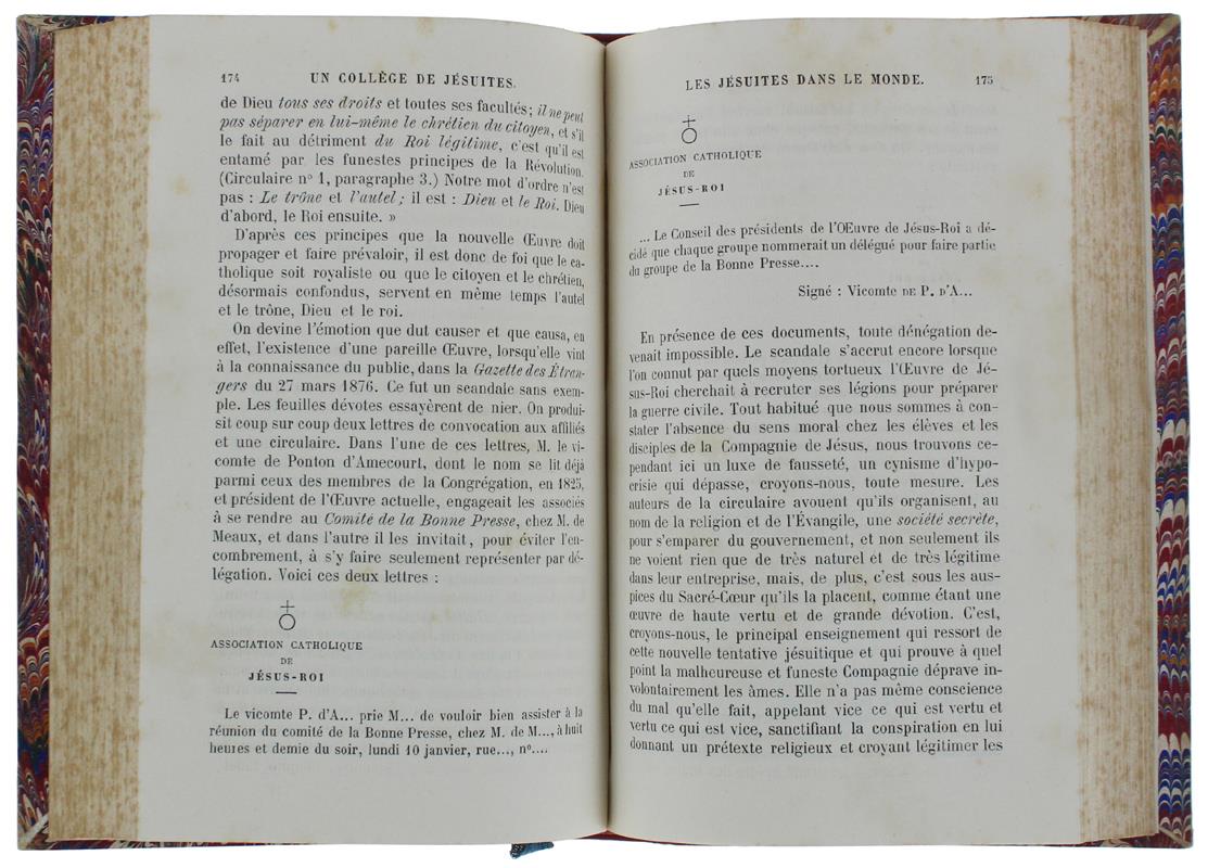 Un College De Jesuites Auquel On A Jouint: Le Jesus Ouvrier