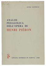 Analisi Pedagogica Dell'Opera Di Henri Pieron