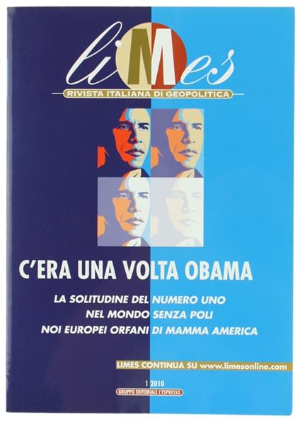 C'Era Una Volta Obama. Limes, Rivista Italiana Di Geopolitica - copertina