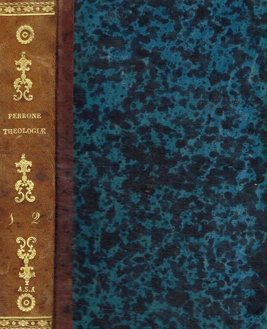 Praelectiones Theologicae quas in collegio romano vol.I, II - copertina