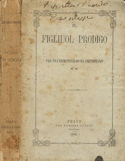 Il figliuol prodigo - copertina