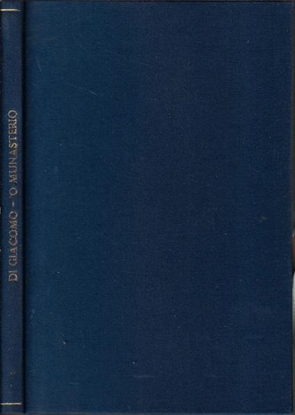 O munasterio - Di Giacomo - copertina