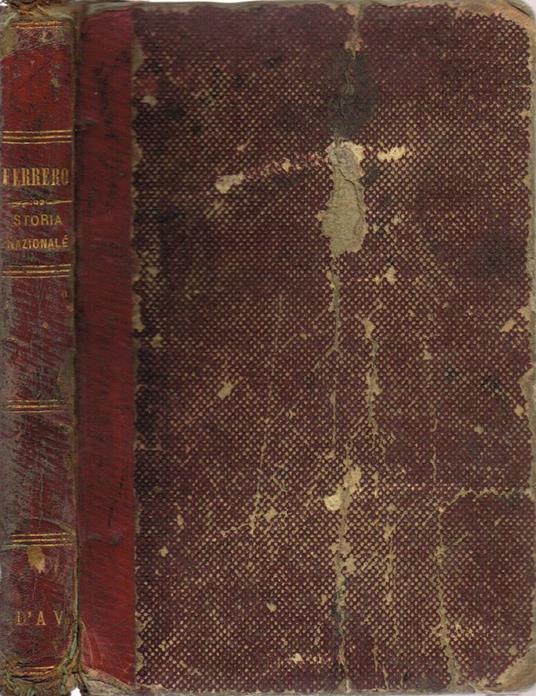 Biografie e racconti di Storia Nazionale - Ermanno Ferrero - copertina