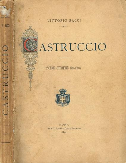 Castruccio - Vittorio Baccari - copertina