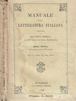 Manuale della letteratura italiana