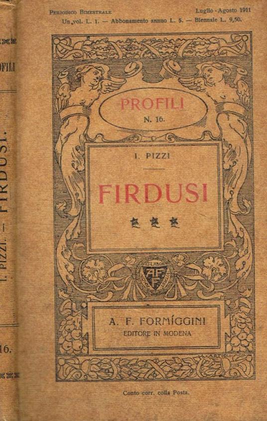 Firdusi - copertina