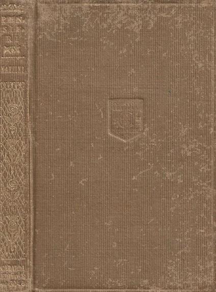 Il pensiero di Mazzini - copertina