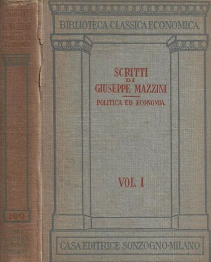 Scritti di Giuseppe Mazzini - Giuseppe Mazzini - copertina