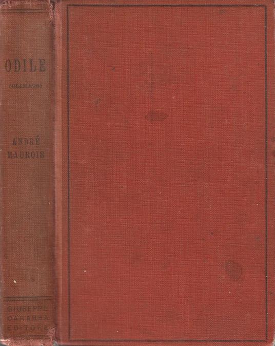 Odile - André Maurois - copertina