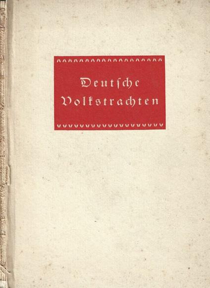 Deutsche Dolfstrachten - copertina