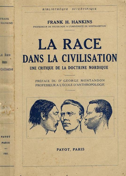 La race dans la civilisation - copertina