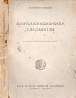 Scriptorum romanorum supplementum