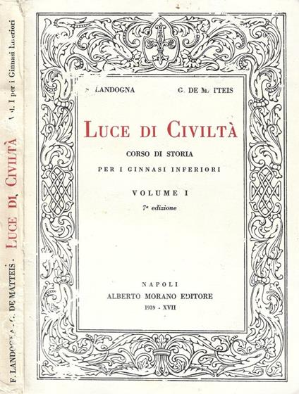 Luce di civiltà - copertina