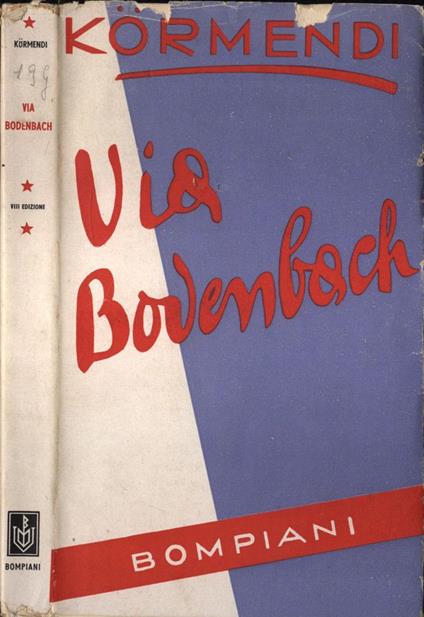 Via Bodenbach - Ferenc Kormendi - copertina