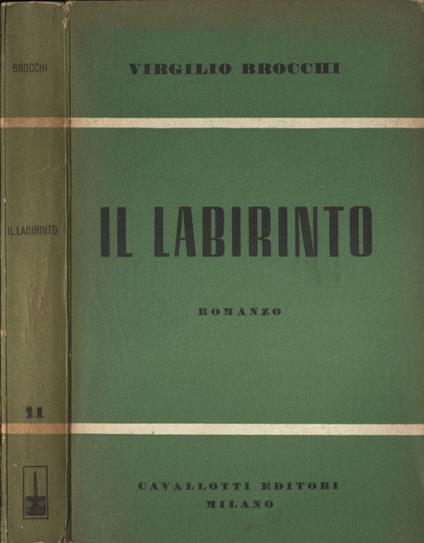 Il labirinto - Virgilio Brocchi - copertina