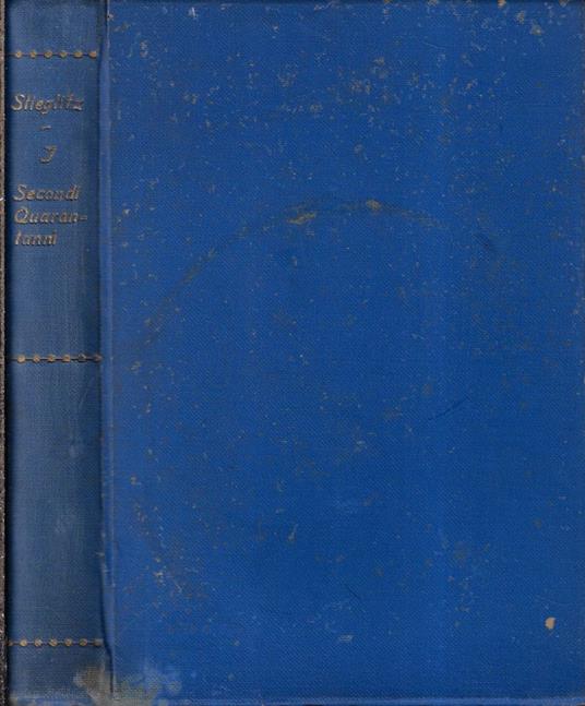 I secondi quarant'anni - copertina