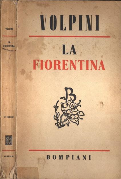 La fiorentina - Flora Volpini - copertina
