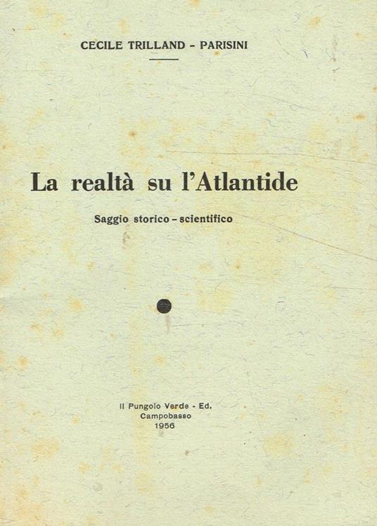 La realtà su l'atlantide - copertina