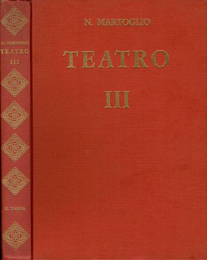 Teatro - Nino Martoglio - copertina