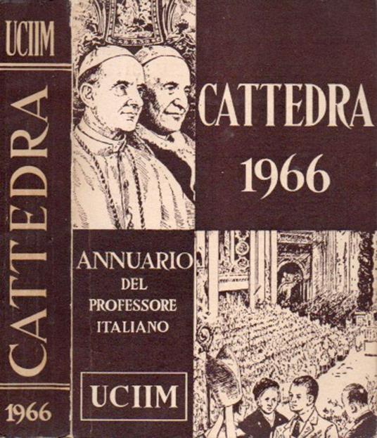 Cattedra 1966 - copertina