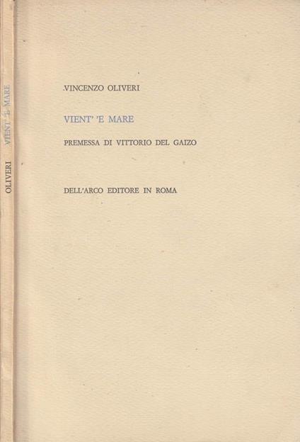 Vient' 'e mare - Vincenzo Olivieri - copertina