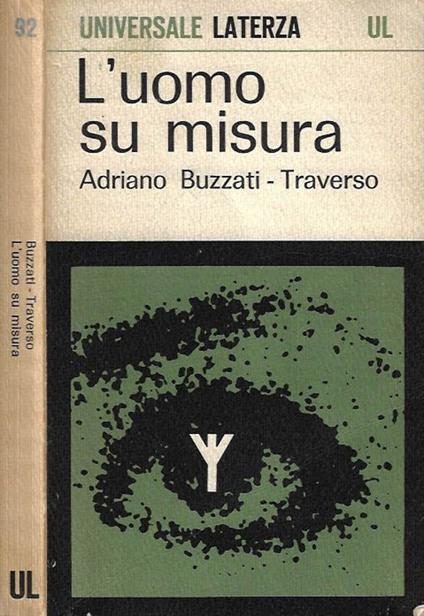 L' uomo su misura - Adriano Buzzati Traverso - copertina