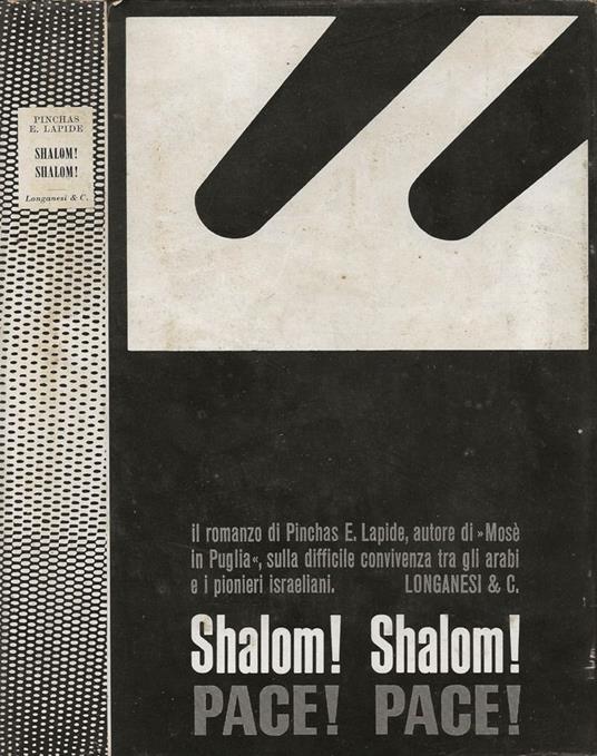 Shalom! Shalom! Pace! Pace! - Pinchas Lapide - copertina