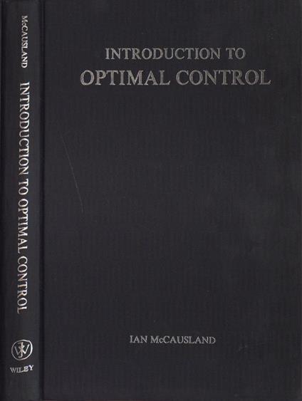 Introduction to optimal control - copertina