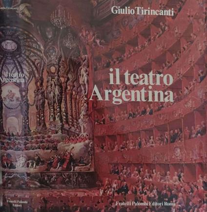 Il teatro Argentina - copertina