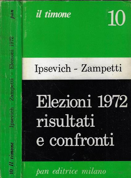 Elezioni 1972 risultati e confronti - copertina