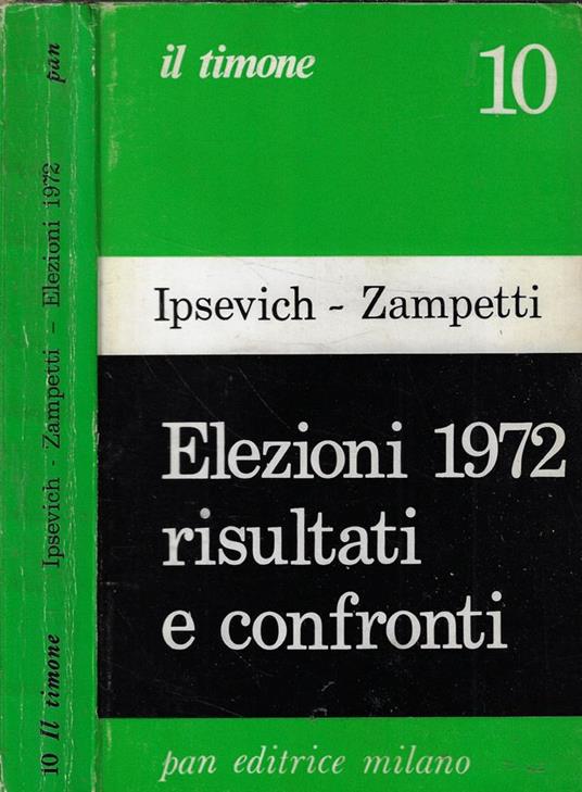 Elezioni 1972 risultati e confronti - copertina