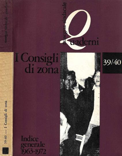 I consigli di zona - copertina