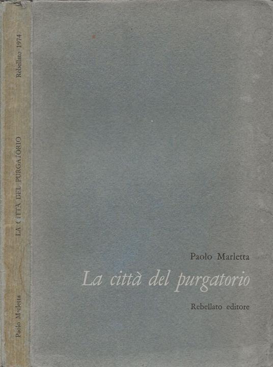 La città del purgatorio - Paolo Marletta - copertina