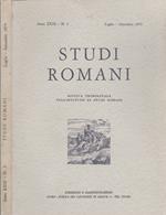 Studi Romani. Anno XXIII. n. 3