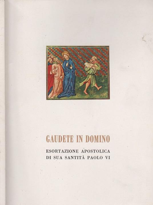 Gaudete in Domino - Paolo VI - copertina