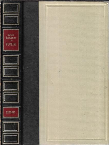 Puccini - Enzo Siciliano - copertina