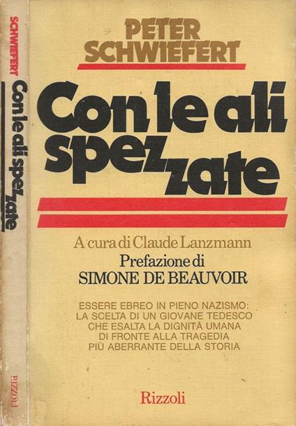 Con le ali spezzate - Peter Schwiefert - copertina