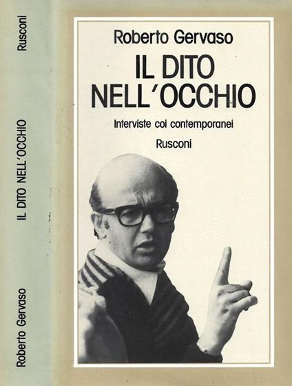 Il dito nell'occhio - Roberto Gervaso - copertina